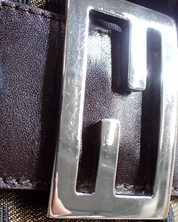 Fendi Mamma Baguette Zucca Bag