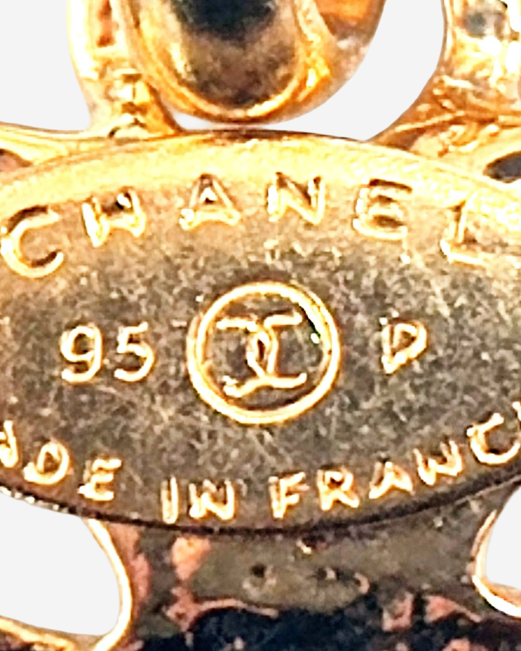 Chanel Heart Logo Necklace