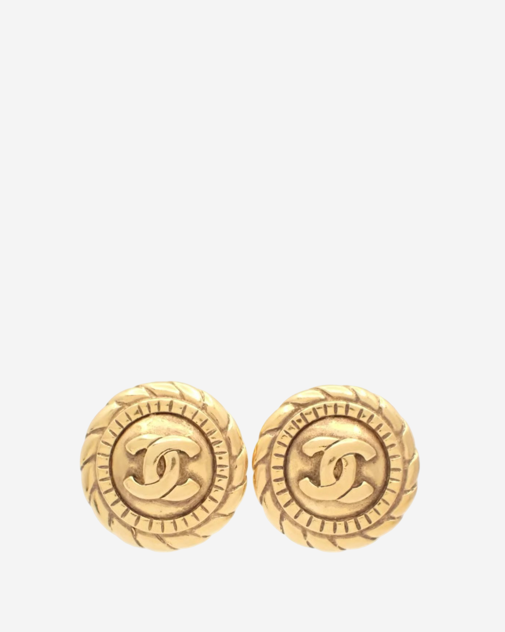 Chanel Coco Mark Clip-On Earrings