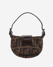 Fendi Mini Croissant Zucca Bag
