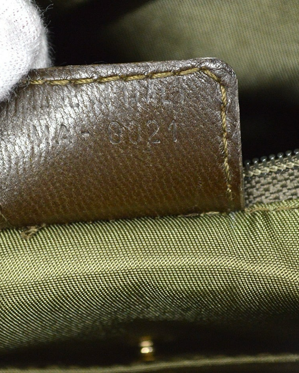 Bolso Dior Double Saddle Vintage Camo 2001