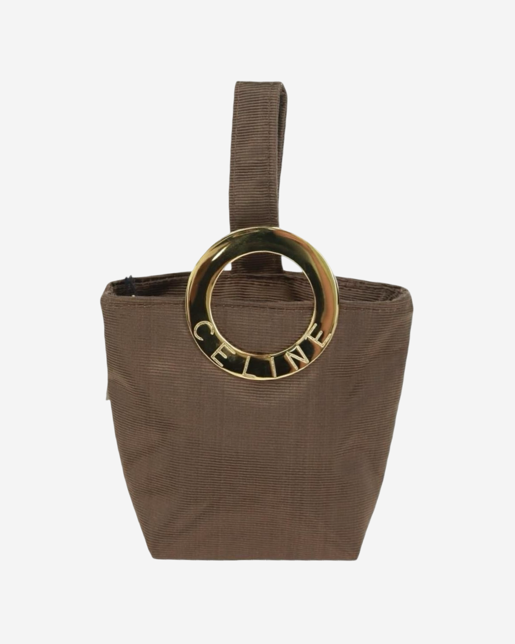 Bolso Celine Logo Nylon Pouch