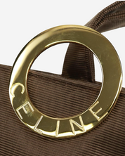 Bolso Celine Logo Nylon Pouch