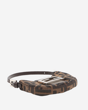 Fendi Mini Croissant Zucca Bag