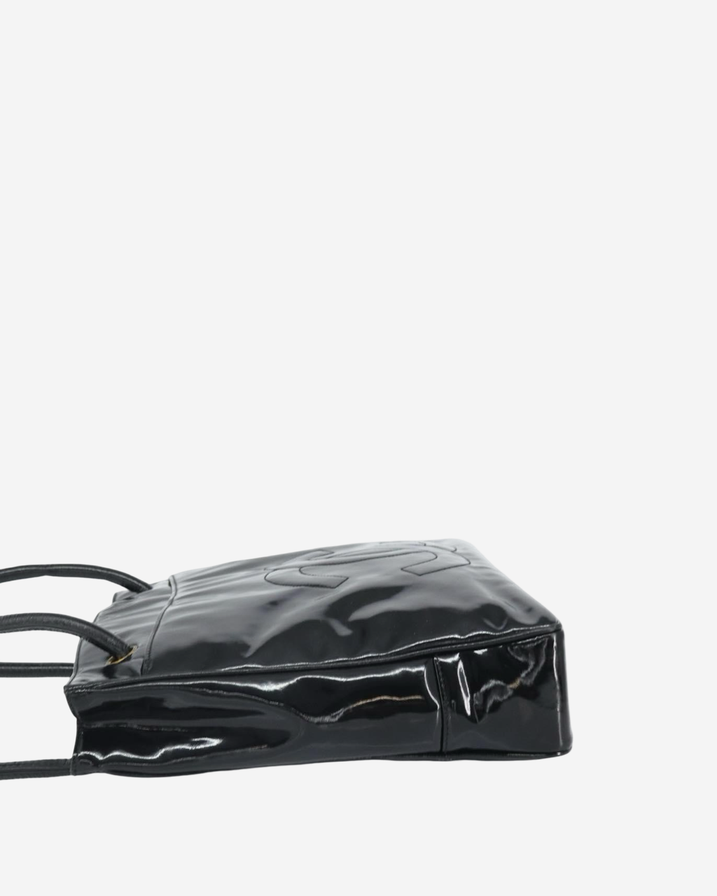Chanel Vintage Patent Leather Tote Bag