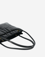 Chanel Vintage Patent Leather Tote Bag