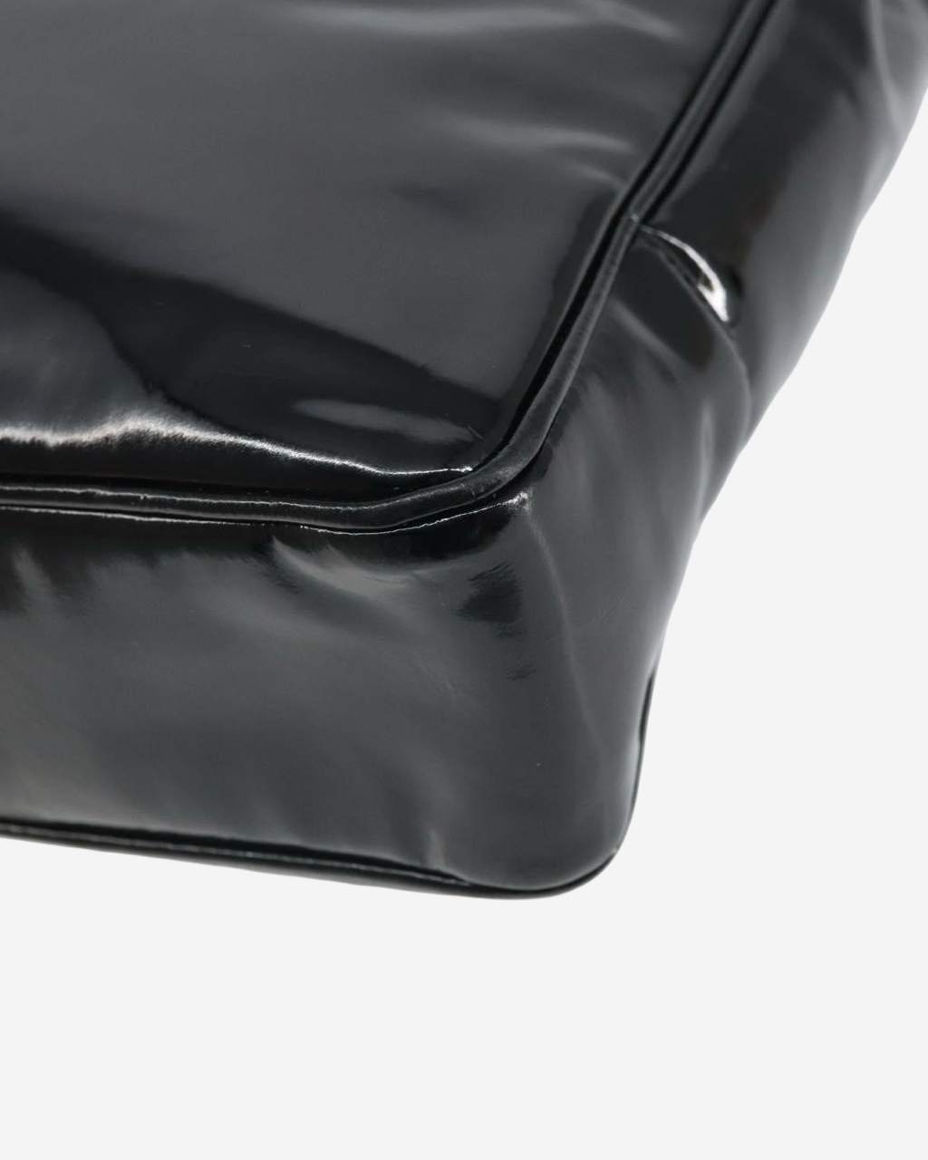 Chanel Vintage Patent Leather Tote Bag