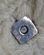 Fendi Mamma Baguette Wool Bag