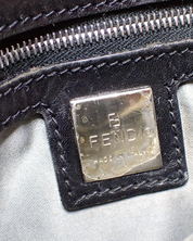 Fendi Mamma Baguette Wool Bag