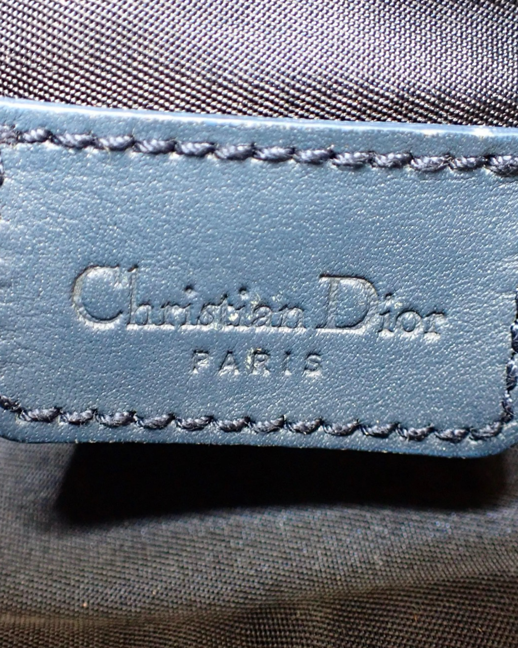 Dior Saddle Vintage Denim Bag 2003