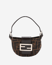 Fendi Mini Croissant Zucca Bag