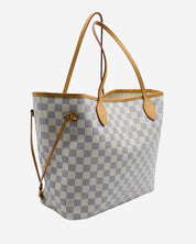 Bolso Louis Vuitton Neverfull Damier Azure MM