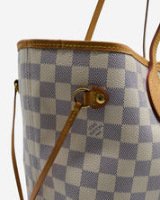 Bolso Louis Vuitton Neverfull Damier Azure MM