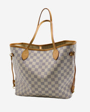 Bolso Louis Vuitton Neverfull Damier Azure MM