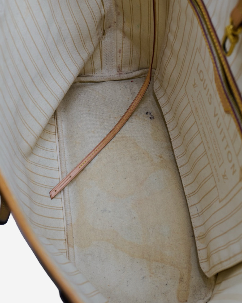 Bolso Louis Vuitton Neverfull Damier Azure MM