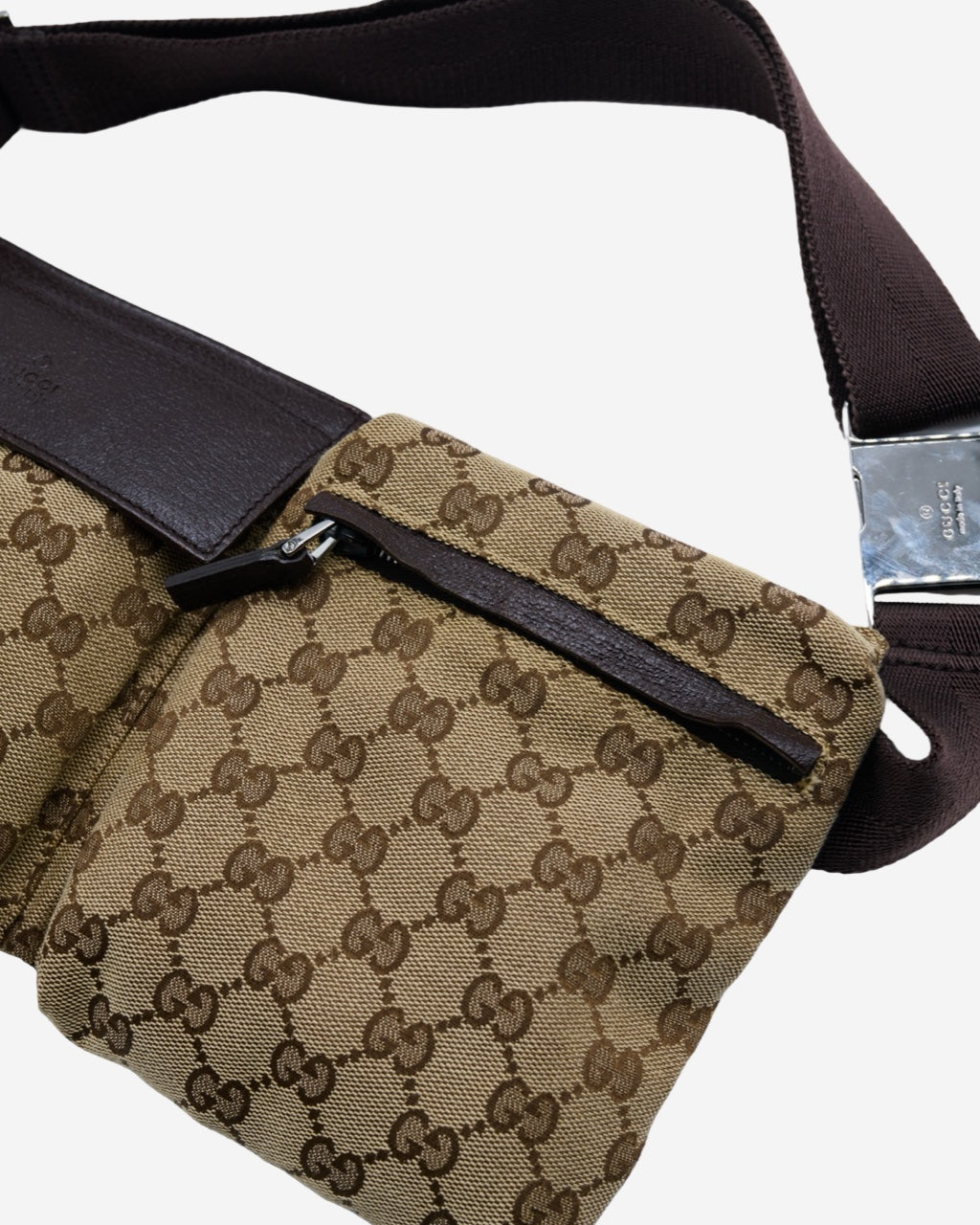 Cangurera Gucci GG Vintage
