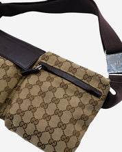 Cangurera Gucci GG Vintage