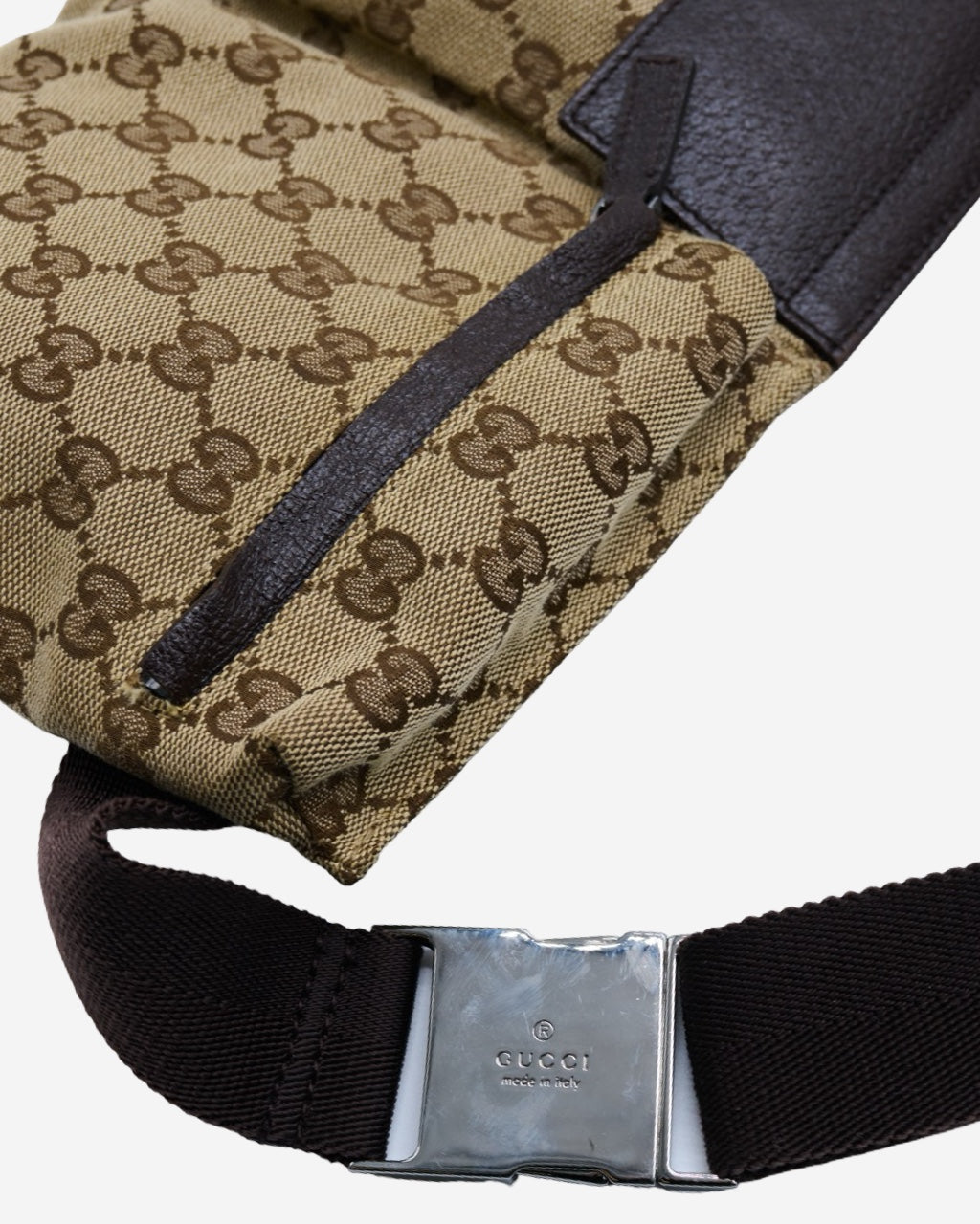 Cangurera Gucci GG Vintage