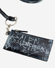 Tarjetero Balenciaga Graffiti
