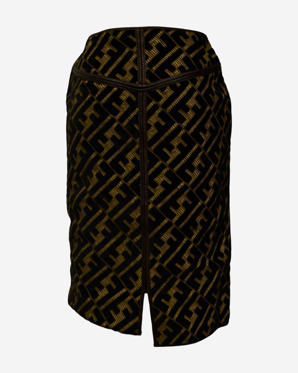 Fendi Zucca skirt size 42 IT