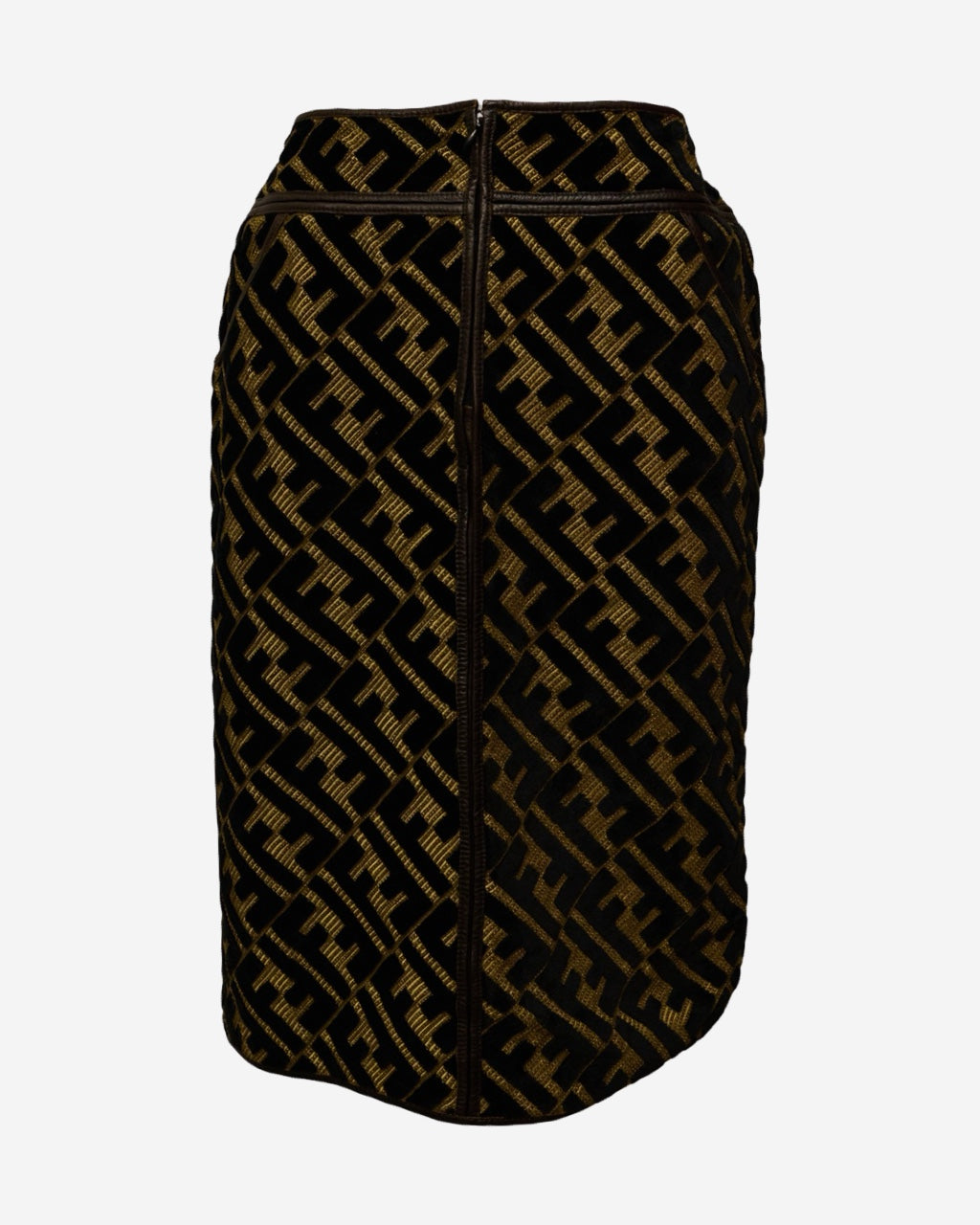 Fendi Zucca skirt size 42 IT