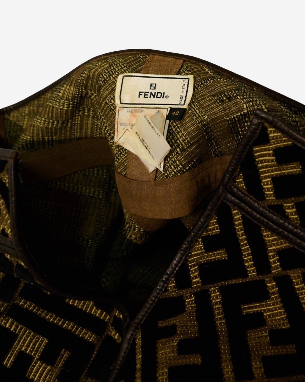 Fendi Zucca skirt size 42 IT