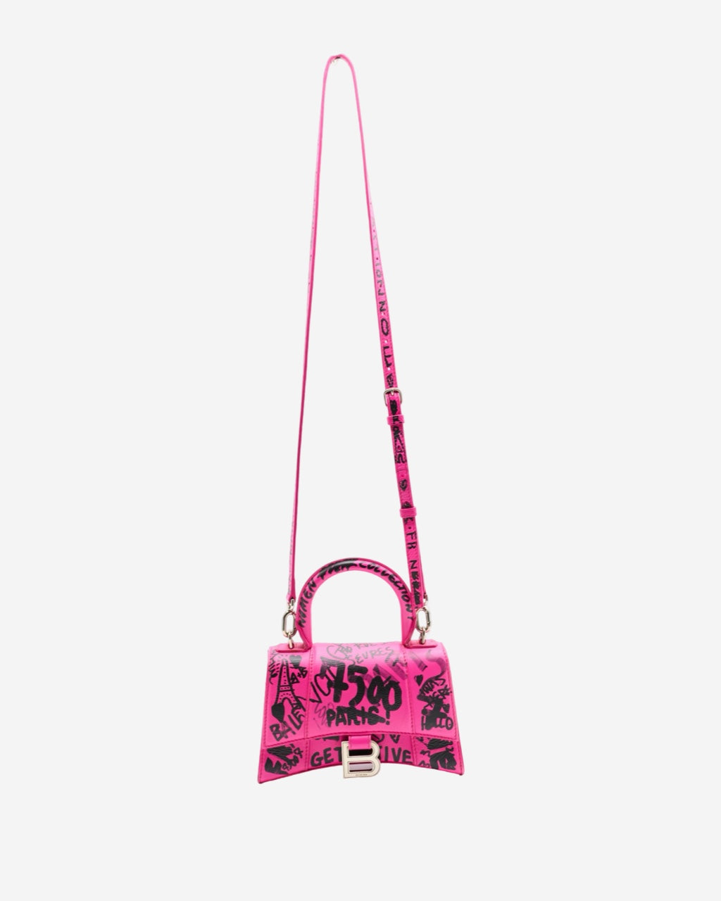 Balenciaga Graffiti Hourglass XS Bag