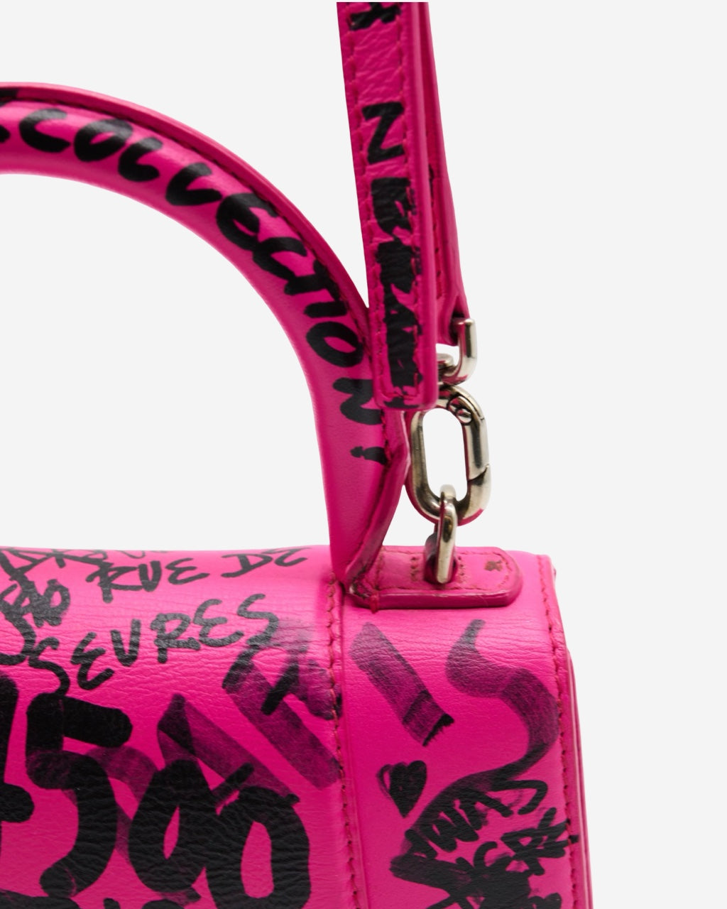 Balenciaga Graffiti Hourglass XS Bag