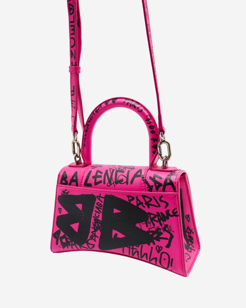 Balenciaga Graffiti Hourglass XS Bag