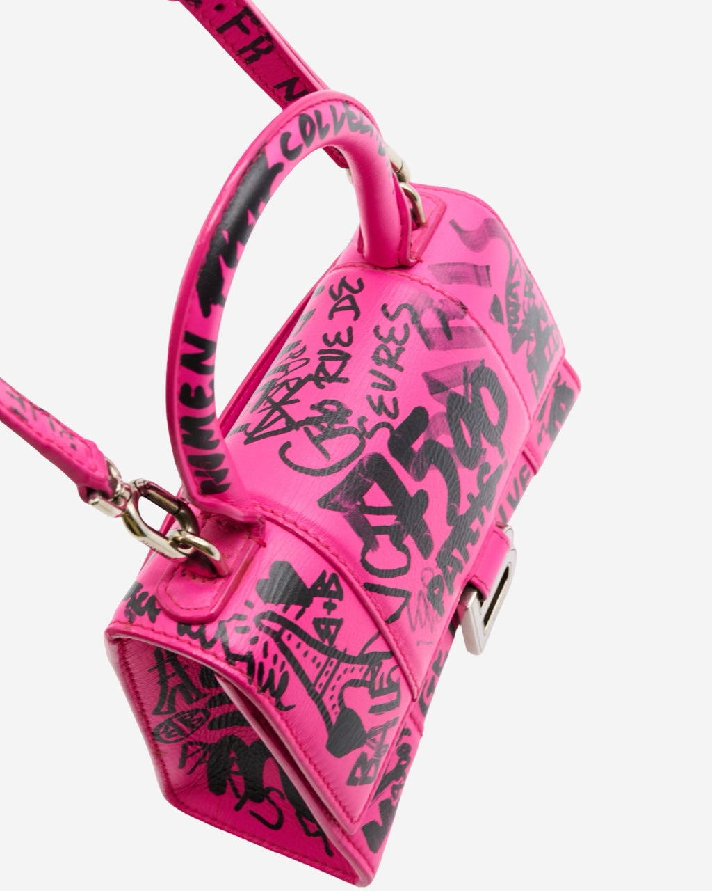 Balenciaga Graffiti Hourglass XS Bag