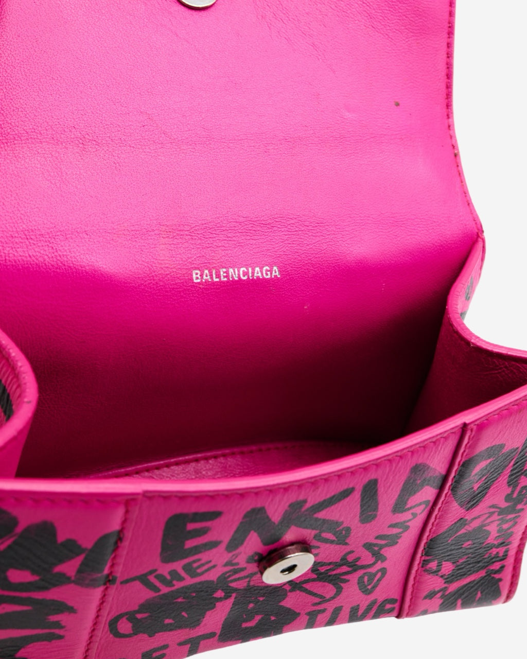 Balenciaga Graffiti Hourglass XS Bag