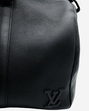 Bolso Louis Vuitton Keepall Bandouliere 40 Noir Matte