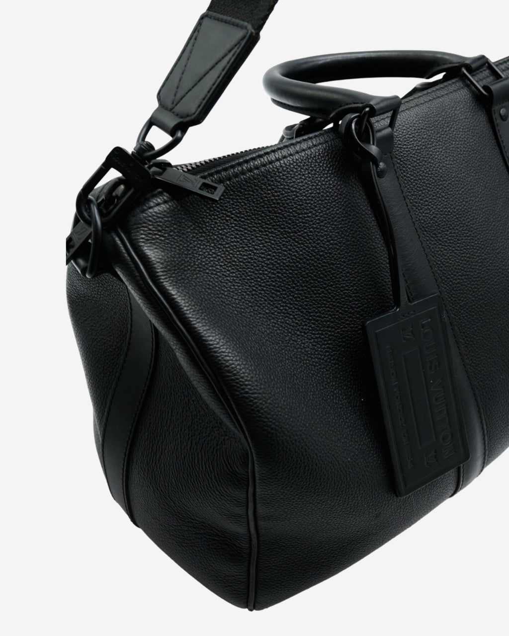 Bolso Louis Vuitton Keepall Bandouliere 40 Noir Matte