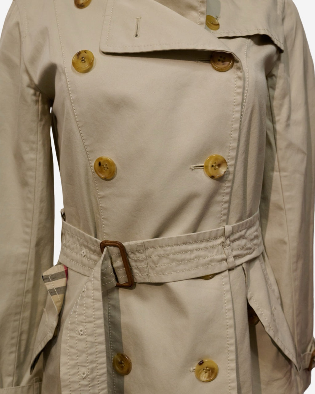 Burberry trench coat, size 36 EU