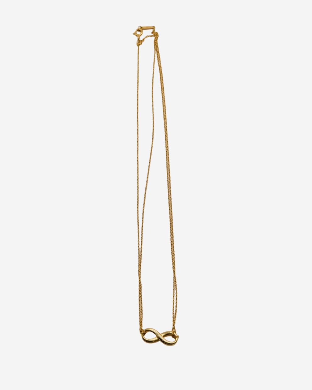 Tiffany Infinity Necklace 18K Gold