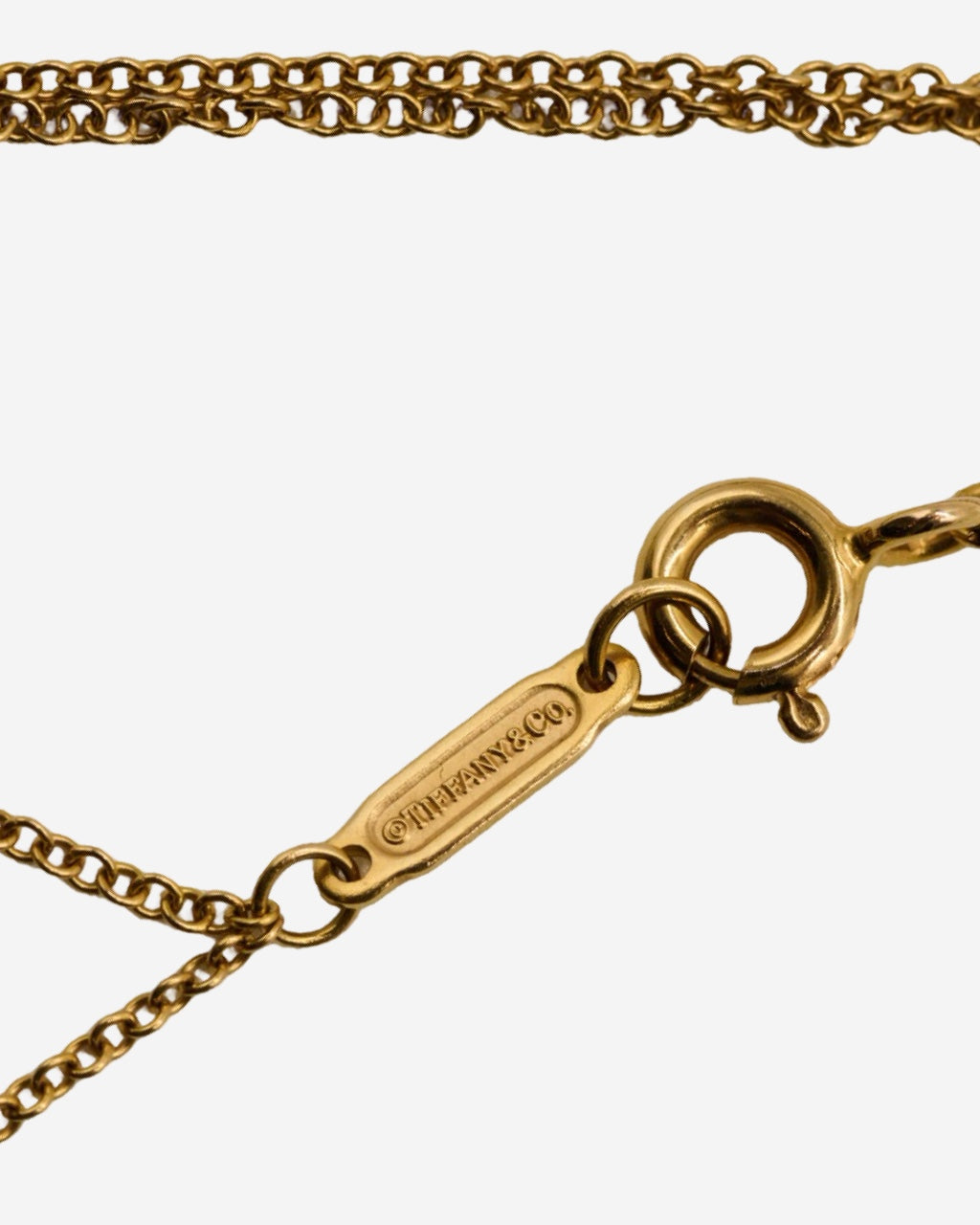 Tiffany Infinity Necklace 18K Gold