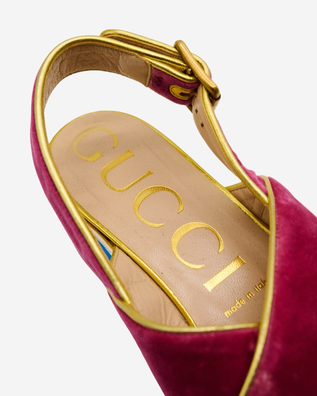 Alpargatas Gucci Terciopelo 37