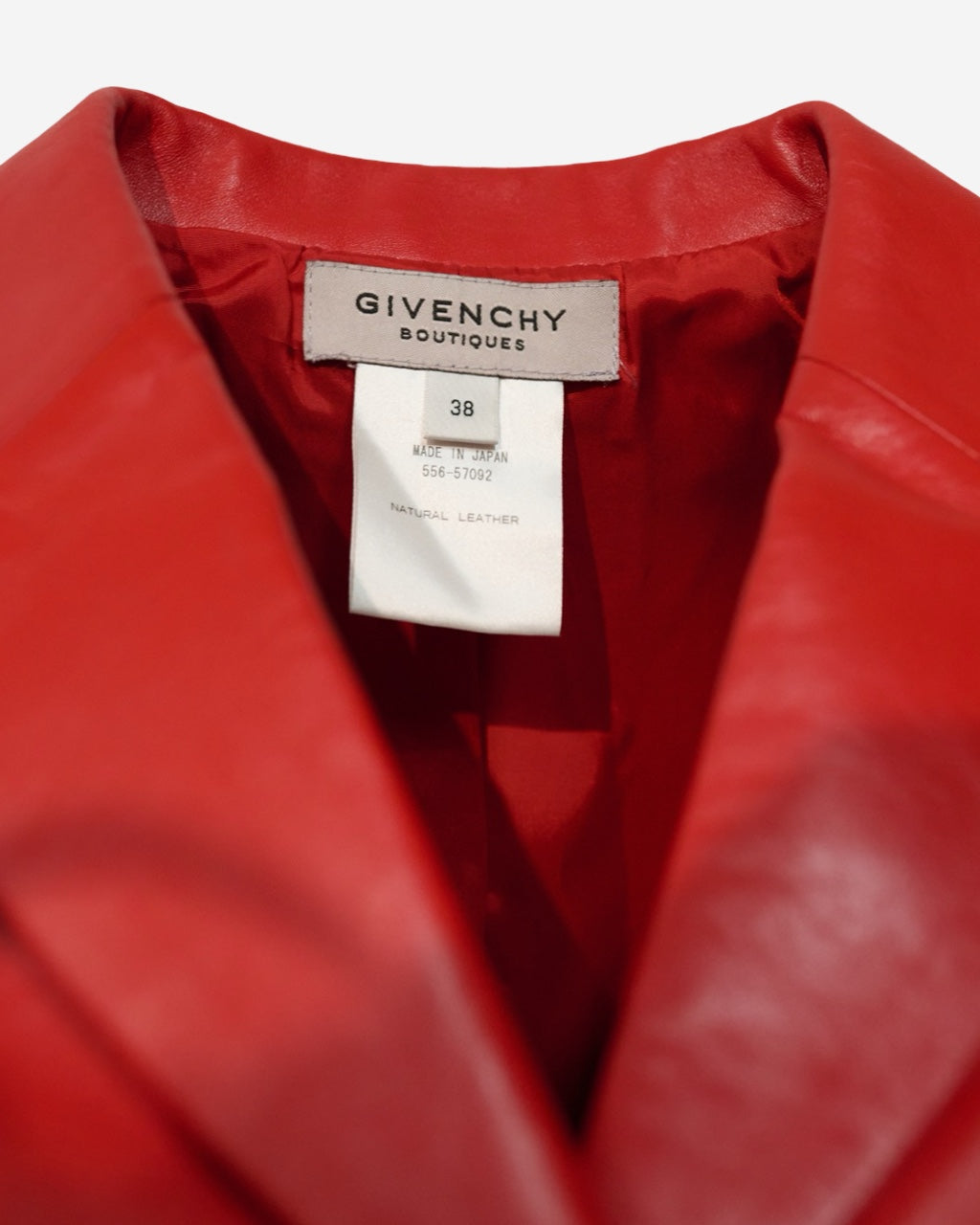 Givenchy Leather Blazer 38 FR