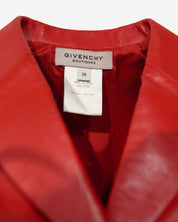 Givenchy Leather Blazer 38 FR