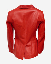Givenchy Leather Blazer 38 FR