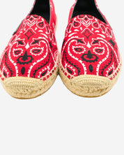 Alpargatas Saint Laurent Tessuto Bandana 36