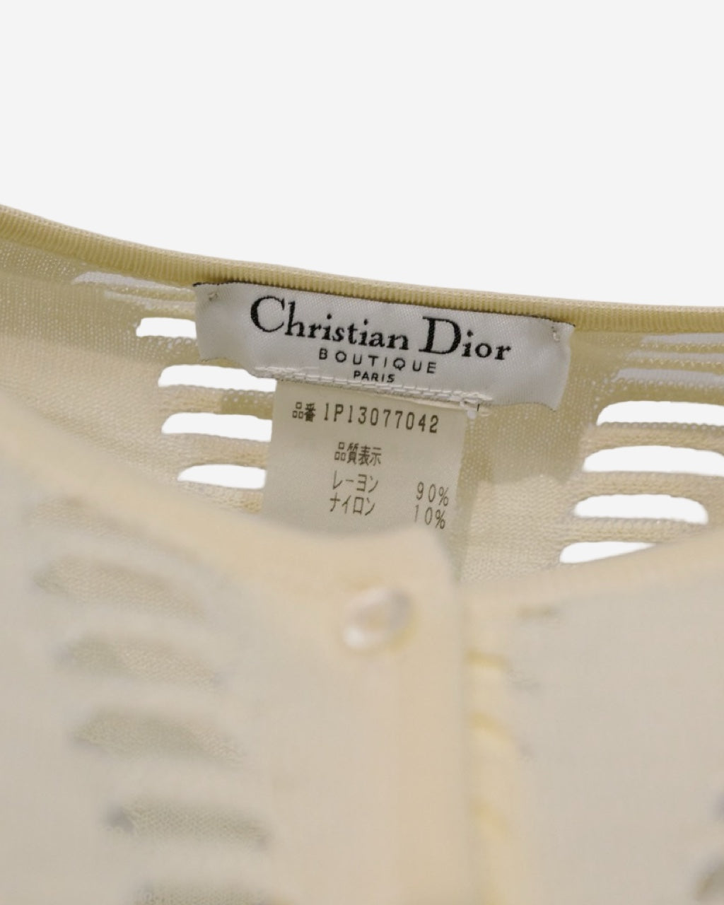 Cardigan Dior Cut Out S