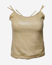 Chanel Sequin Top CC 38 FR