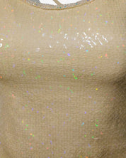 Chanel Sequin Top CC 38 FR