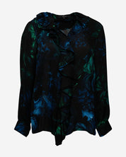 Blusa Gucci Seda Floral 38 FR