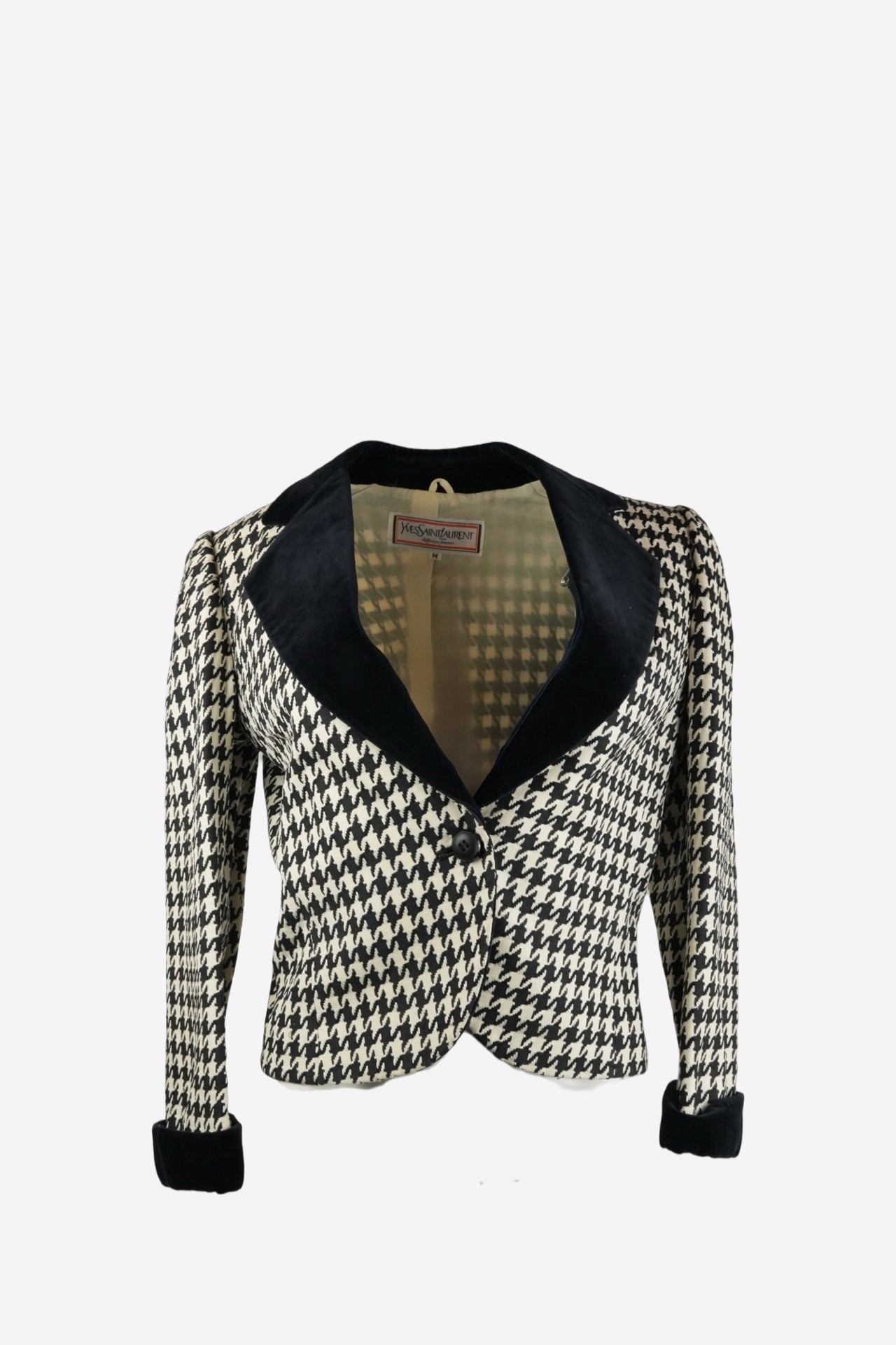 Blazer Saint Laurent Houndstooth M