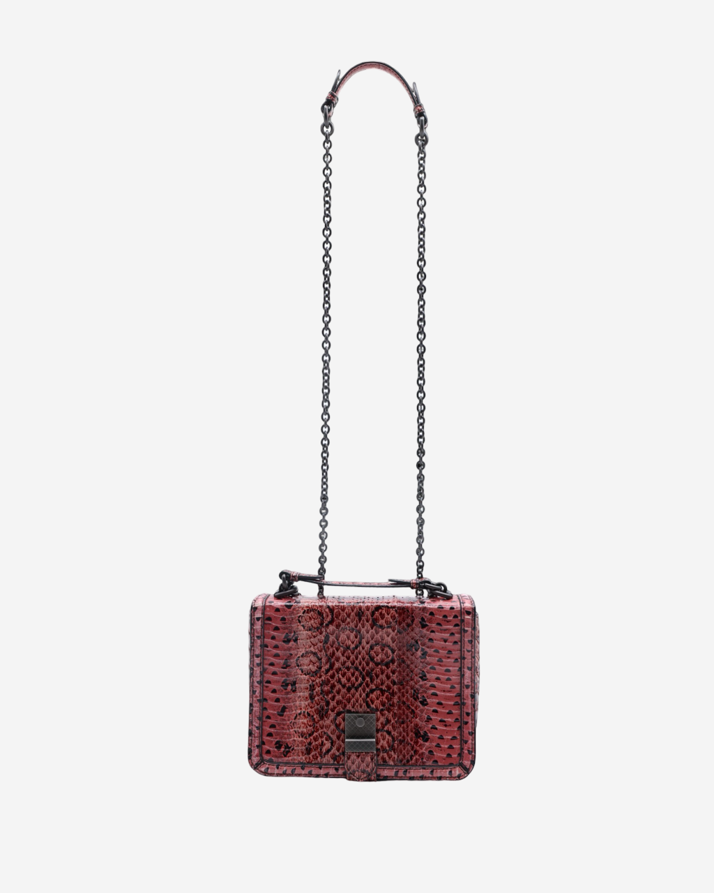 Bottega Veneta Snakeskin Intrecciato Bag