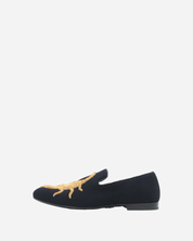 Mocasines Jimmy Choo Black Cloth 44.5