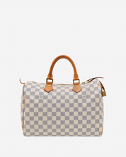 Bolso Louis Vuitton Speedy 30 Damier Azur 2015