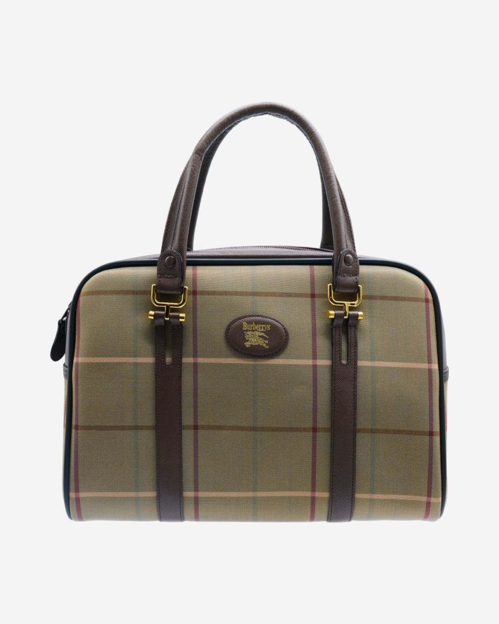 Bolsa Burberry Check Boston Nova
